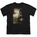 Power Rangers Yellow Zord Poster Kids Youth T Shirt Black Officially Licensed