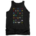 Power Rangers Villains Mens Tank Top Shirt Black Officially Licensed