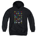 Power Rangers Villains Kids Youth Hoodie Black Officially Licensed