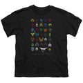 Power Rangers Villains Kids Youth T Shirt Black Officially Licensed