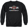 Power Rangers Megazord 25 Mens Crewneck Sweatshirt Black Officially Licensed