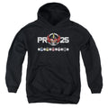 Power Rangers Megazord 25 Kids Youth Hoodie Black Officially Licensed