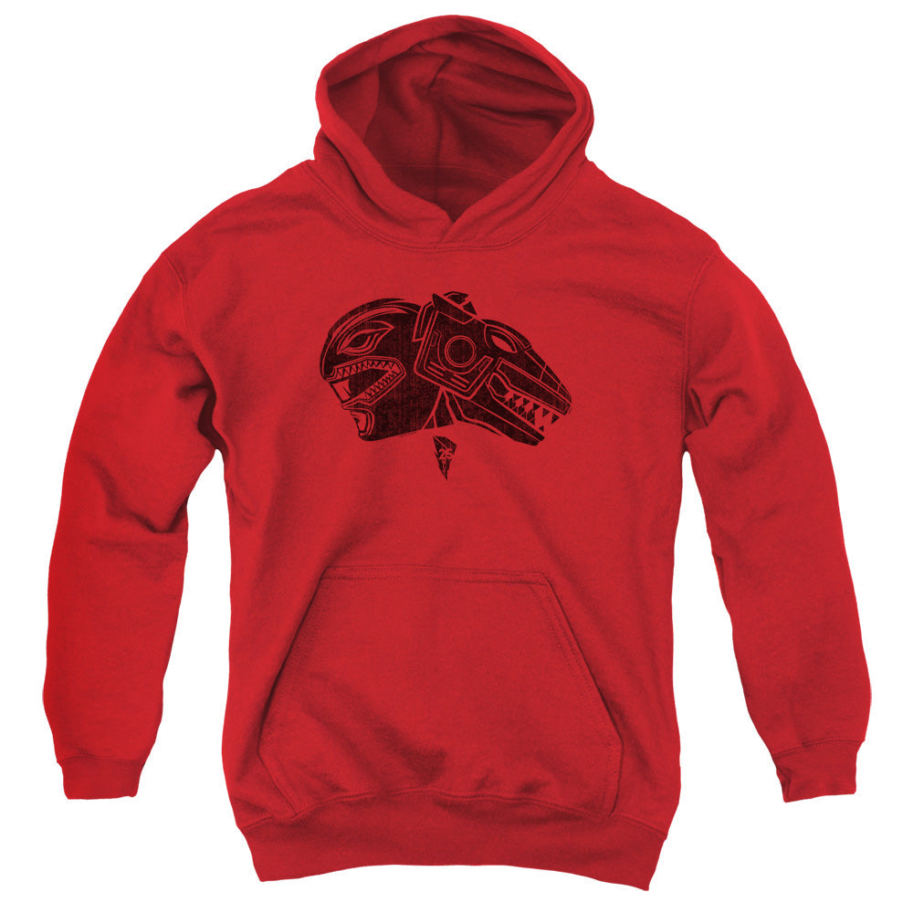 Power Rangers Red Kids Youth Hoodie Red Officially Licensed