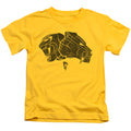 Power Rangers Yellow Juvenile Kids Youth T Shirt Yellow Officially Licensed