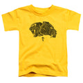 Power Rangers Yellow Toddler Kids Youth T Shirt Yellow Officially Licensed