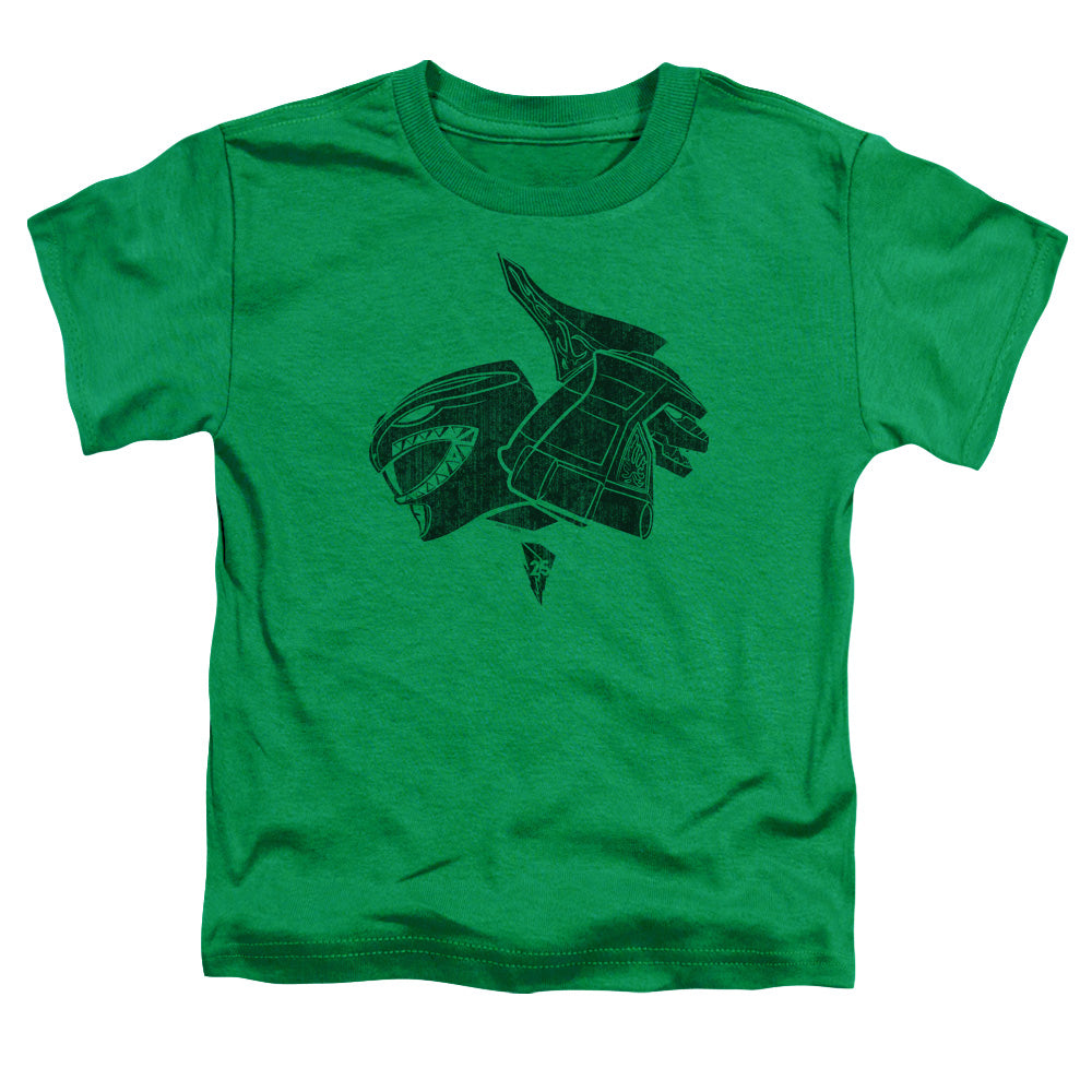 Power Rangers Green Toddler Kids Youth T Shirt Kelly Green Officially Licensed