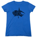 Power Rangers Blue Womens T Shirt Royal Blue Officially Licensed