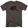 Power Rangers Black Mens T Shirt Charcoal Officially Licensed