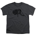 Power Rangers Black Kids Youth T Shirt Charcoal Officially Licensed