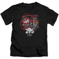 Power Rangers Red 25 Juvenile Kids Youth T Shirt Black Officially Licensed