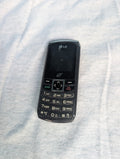 LG 320G / 320GB - Gray and Silver ( TracFone ) Cellular Candybar Phone