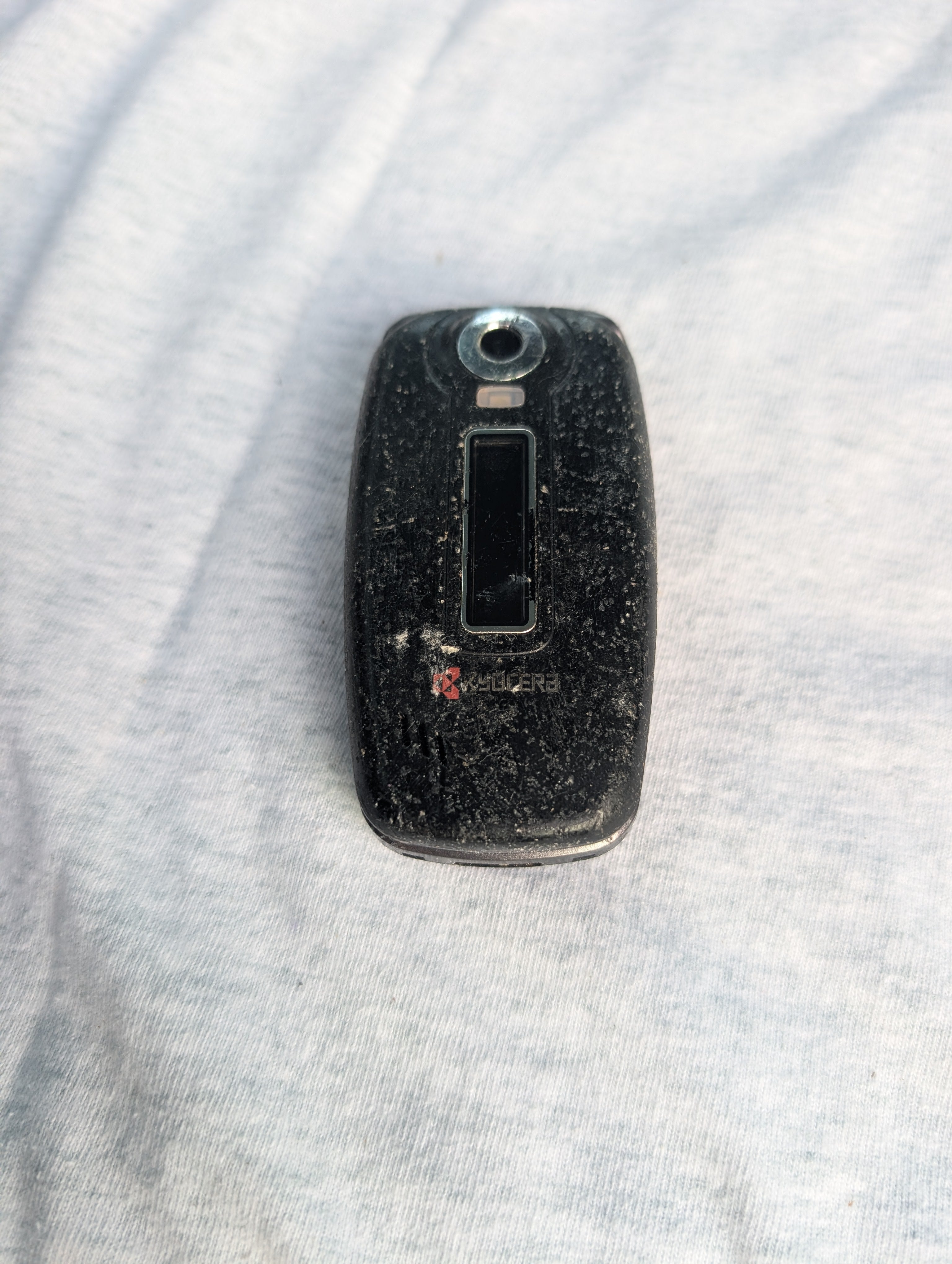 Kyocera Cyclops K312P / K24 - Black ( MetroPCS ) CDMA Flip Phone