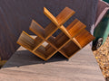 Threshold Acacia Wood 8 Bottle Wine Rack Bottle Holder Modern