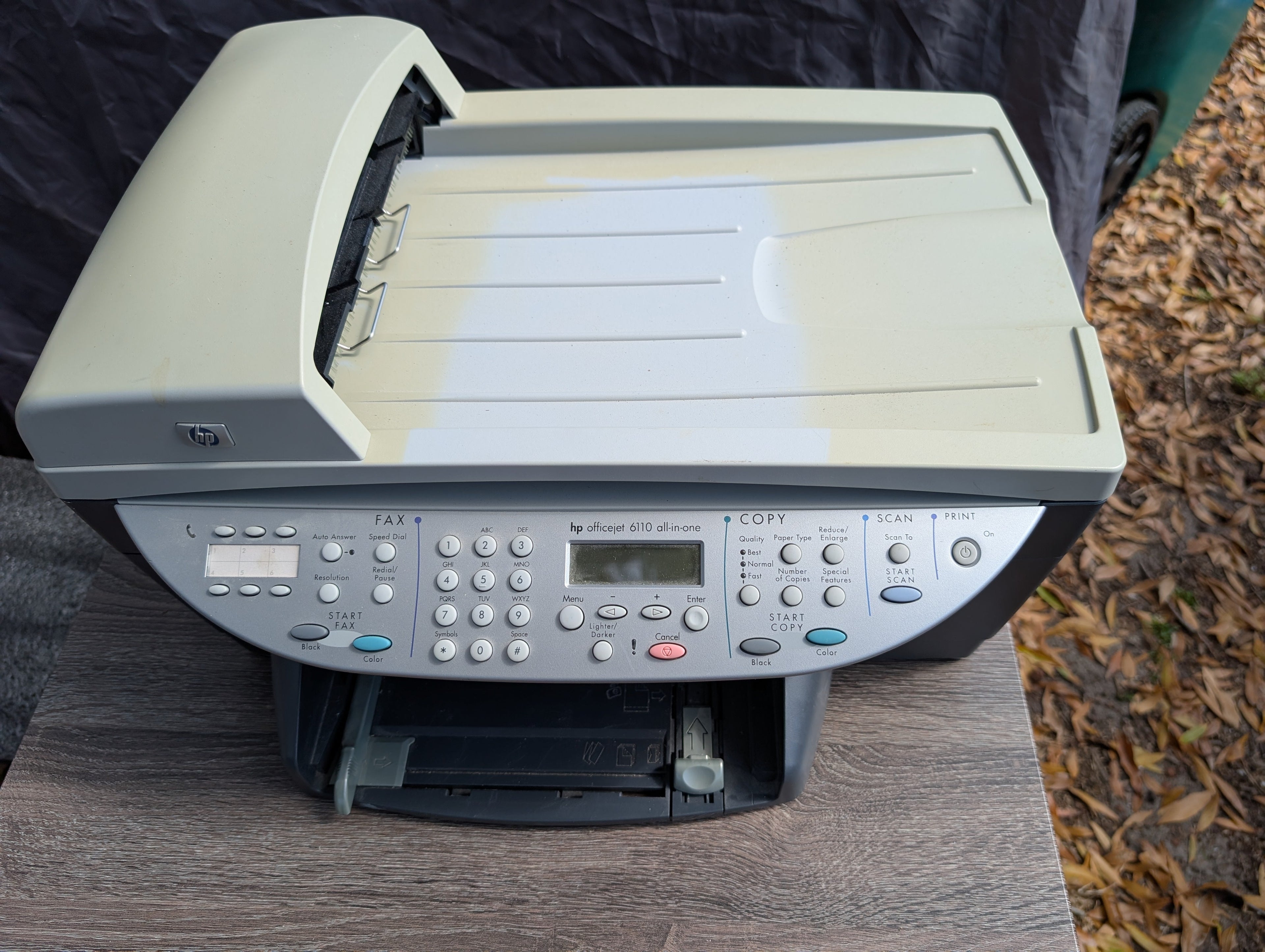 HP Officejet 6110 All-In-One USB Printer Scanner Copier Fax.