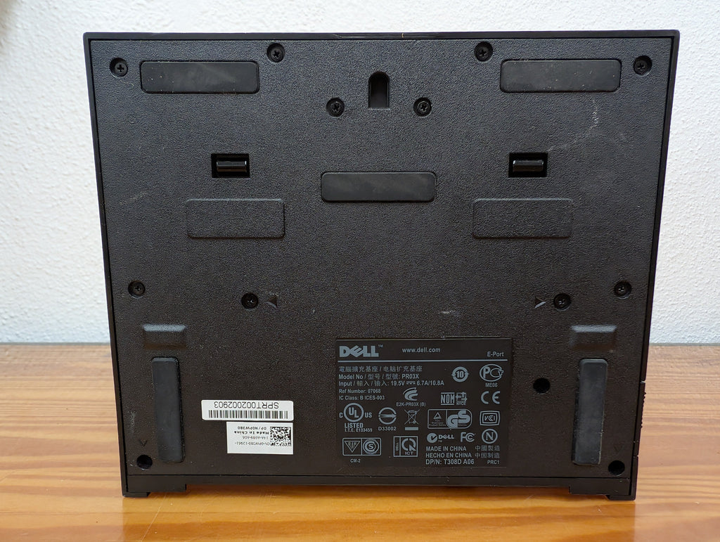 Dell E-Port PR03X with USB 3.0 and 240W Adapter 8W9HM Port Replicator