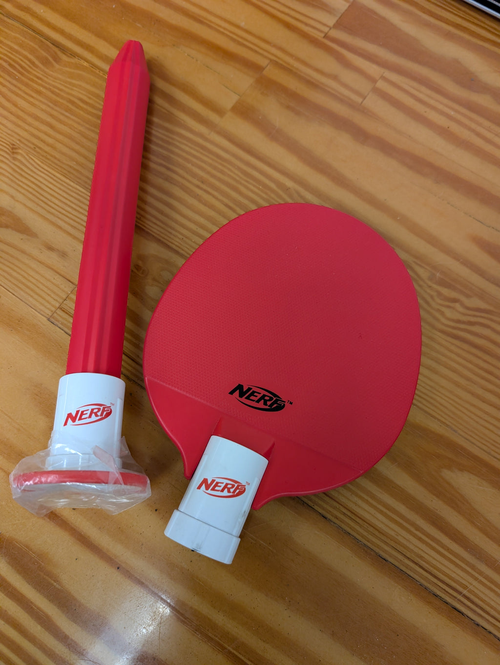 Wii Nerf Sports Plus Resort Pack Red for Nintendo Wii Motion+ Paddle and Sword