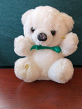 Soft Classics Vintage White Bear Christmas 6"  Toys R Us Plush Stuffed Toy 1993