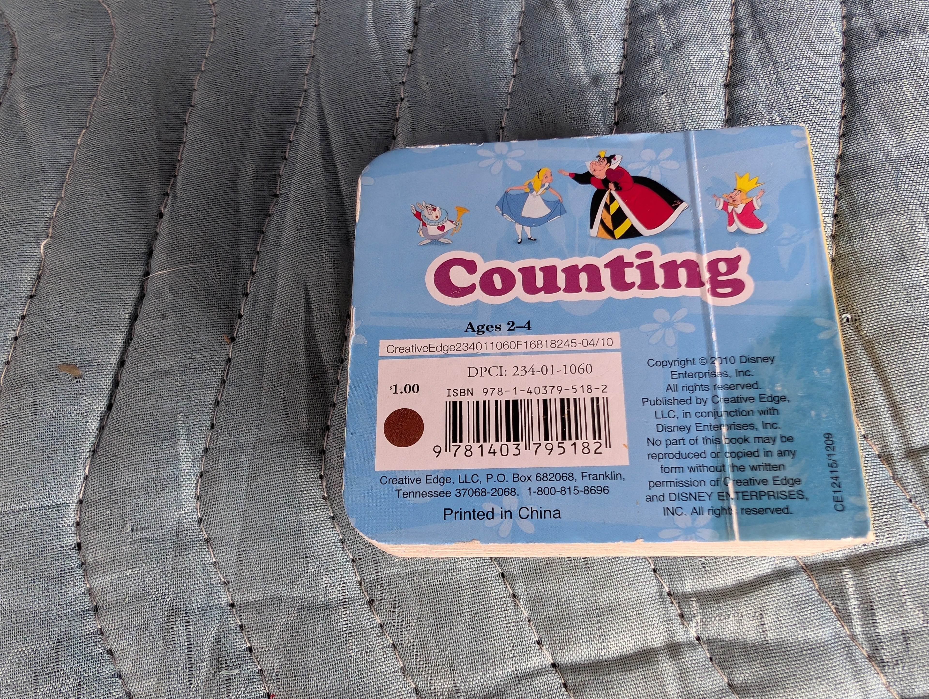 Disney Kids books - four book collection