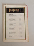 Final Fantasy II video game Instruction Booklet Super Nintendo - No cover