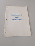 COMMODORE 64 DISK BONUS PACK manual only