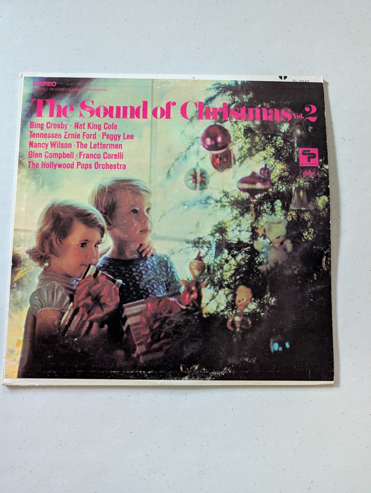 The Sound Of Christmas (Vol. 2) Vinyl, LP 1967 Capitol Records – SL-653 (Christmas Holiday Vinyl Record LP Album)