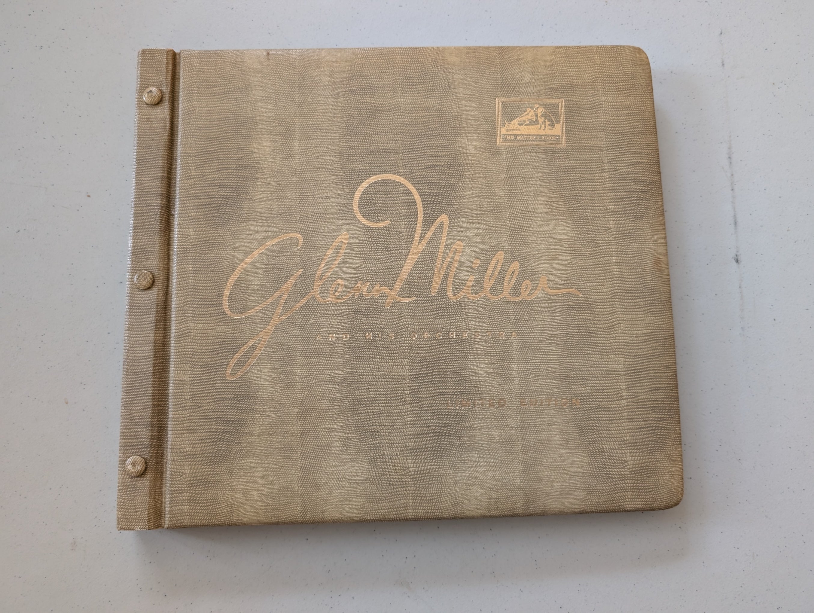 Glenn Miller - Bound Limited Edition - His Master's Voice  â€“ LP599 - Volume 1 (Vinyl Record LP Album)