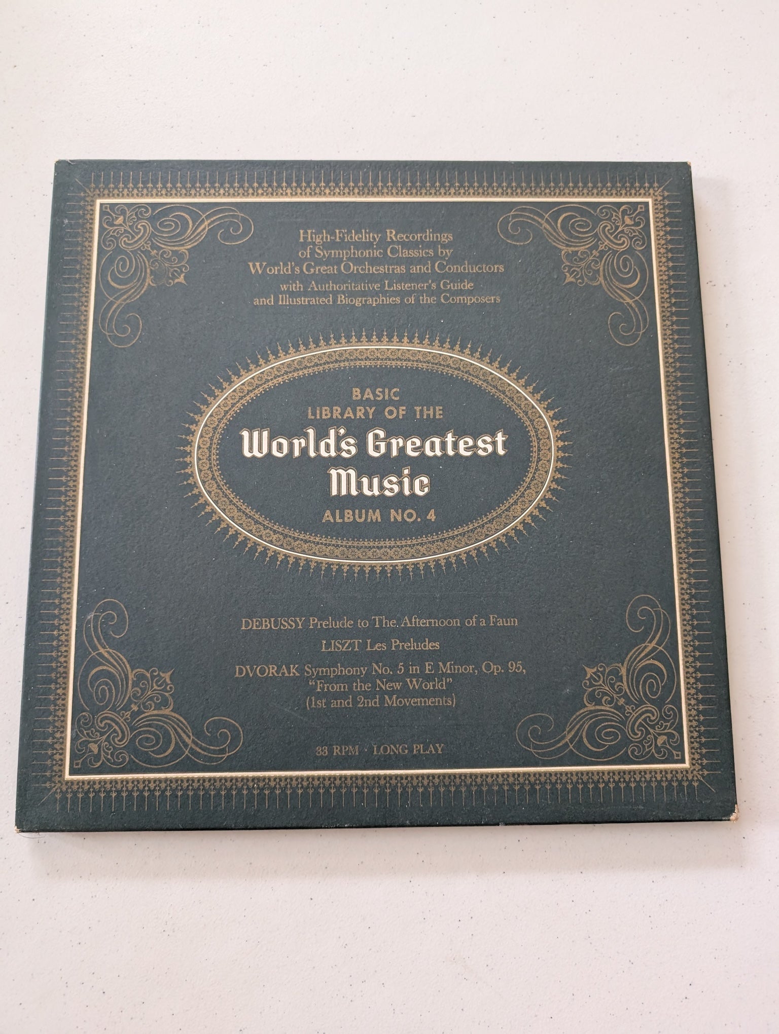 Basic Library of the Worlds Greatest Music Album No. 4 (Vinyl Record LP Album)