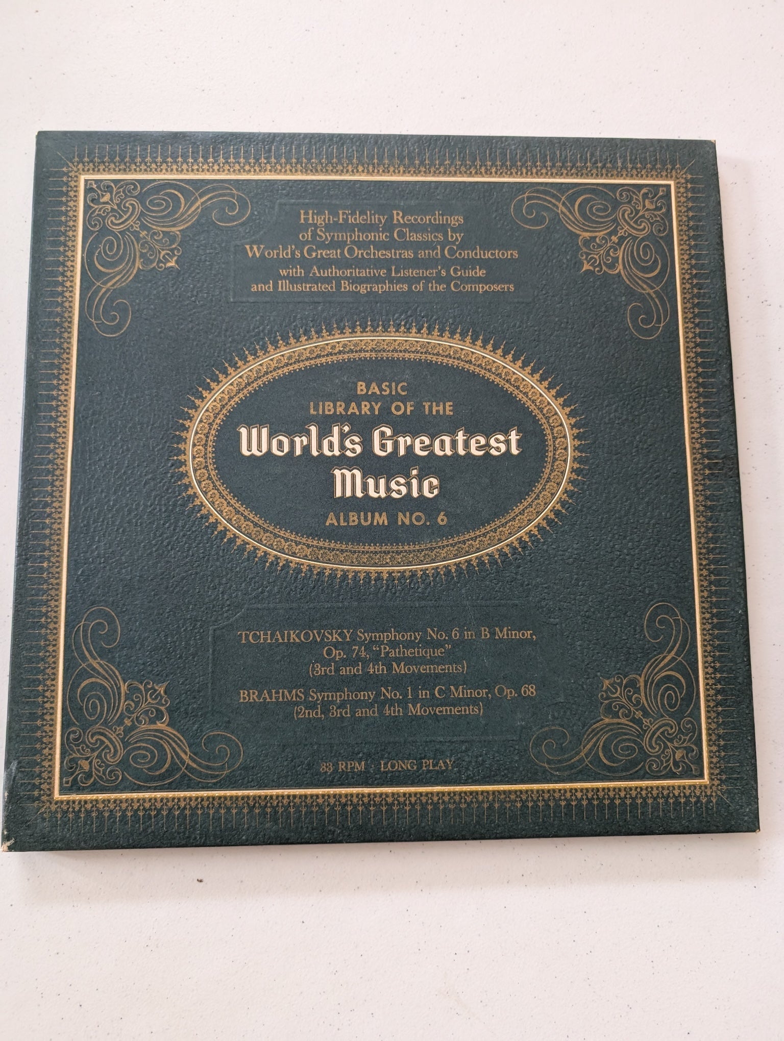Basic Library of the Worlds Greatest Music Album No. 6 (Vinyl Record LP Album)