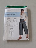 Simplicity 9110 Pull On Skirts & Cropped Pants Pattern Misses' XXS-XXL (4-26) (Sewing Pattern Vintage)