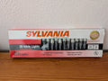 20 Icicle Lights from Sylvania - 2000s Holiday Lighting (Plastic Glass, Copper Wire Christmas Lights, Traditional, White)