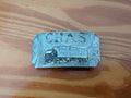 Higbie Mfg. Co. Trucking Buckle from Unknown - 1970s Apparel / Accessories (Pewter or mixed metal alloy Belt Buckle, Trucker, Vintage, Americana, Silver)