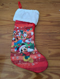 Disney "Holiday" Stocking from Disney -  Linens (Polyester Stocking, Kids, Character, Red, Green, Blue, Yellow)