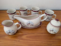 Snowman Tableware Set from Unknown -  Tabletop (Ceramic Tableware, Traditional, Kids, White, Red, Black)