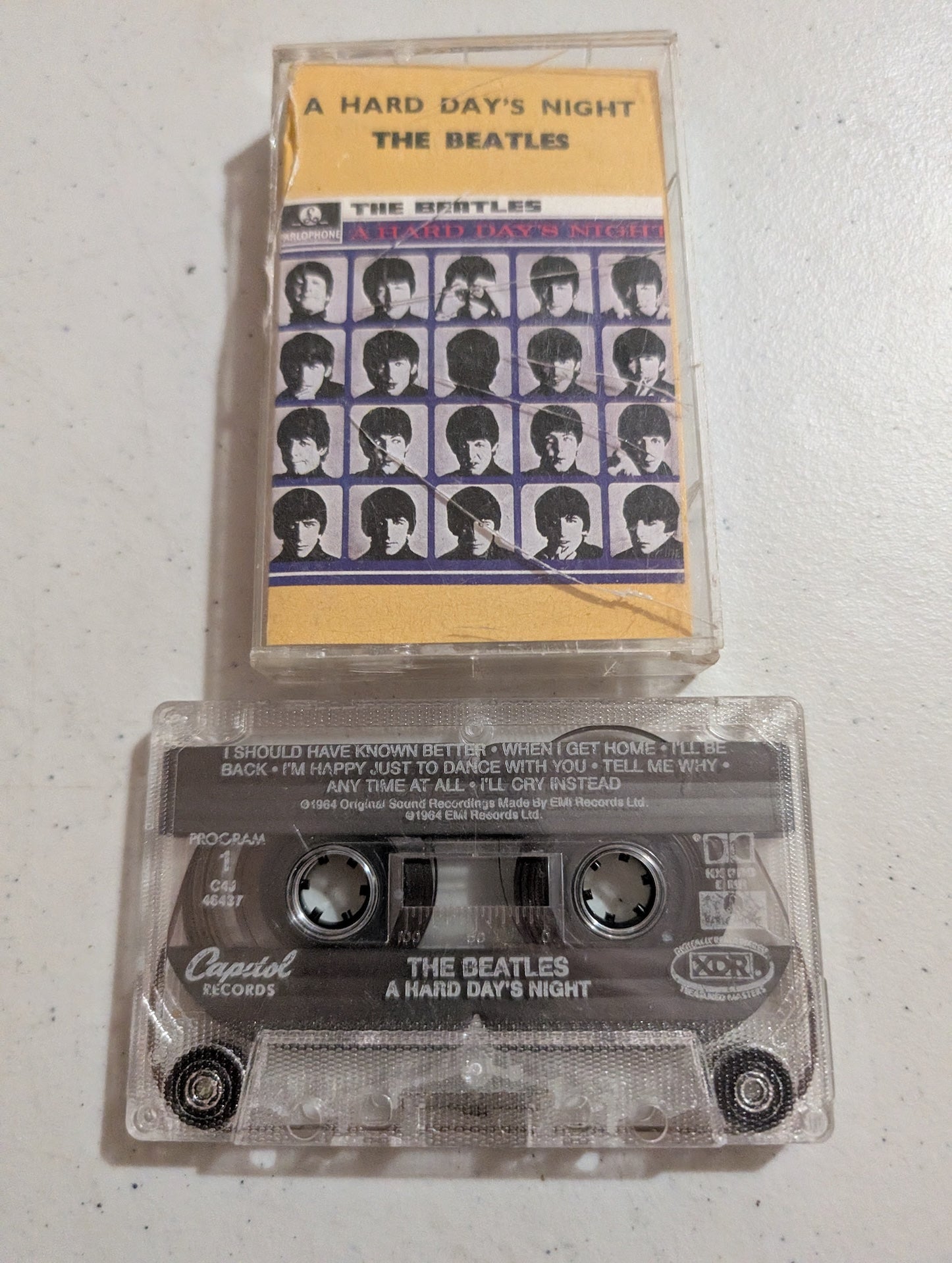 The Beatles Hard Day's Night (Cassette, 1990)