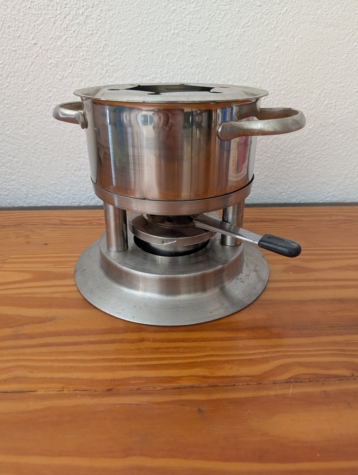 Personal Fondue Pot / Chafing Dish from Unknown -  Kitchenware (Stainless Steel Fondue Pot, Retro, Kitchen, Stainless Steel)