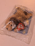 Spunky - McDonald's / Ty Teenie Beanie Baby (Brown, 1997, Plush Toy, Vintage, Stuffed Animal, Retired)