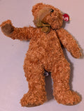 Teddy 100 Years of Teddy Bears w/Gold Medallion  Ty Beanie Babies (MWMT, Vintage, Retired, with Tag, VTG, Stuffed Animal, Plush, Toy)