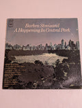 Barbra Streisand – A Happening In Central Park - 1968 2 Eye 12" Vinyl LP CS 9710