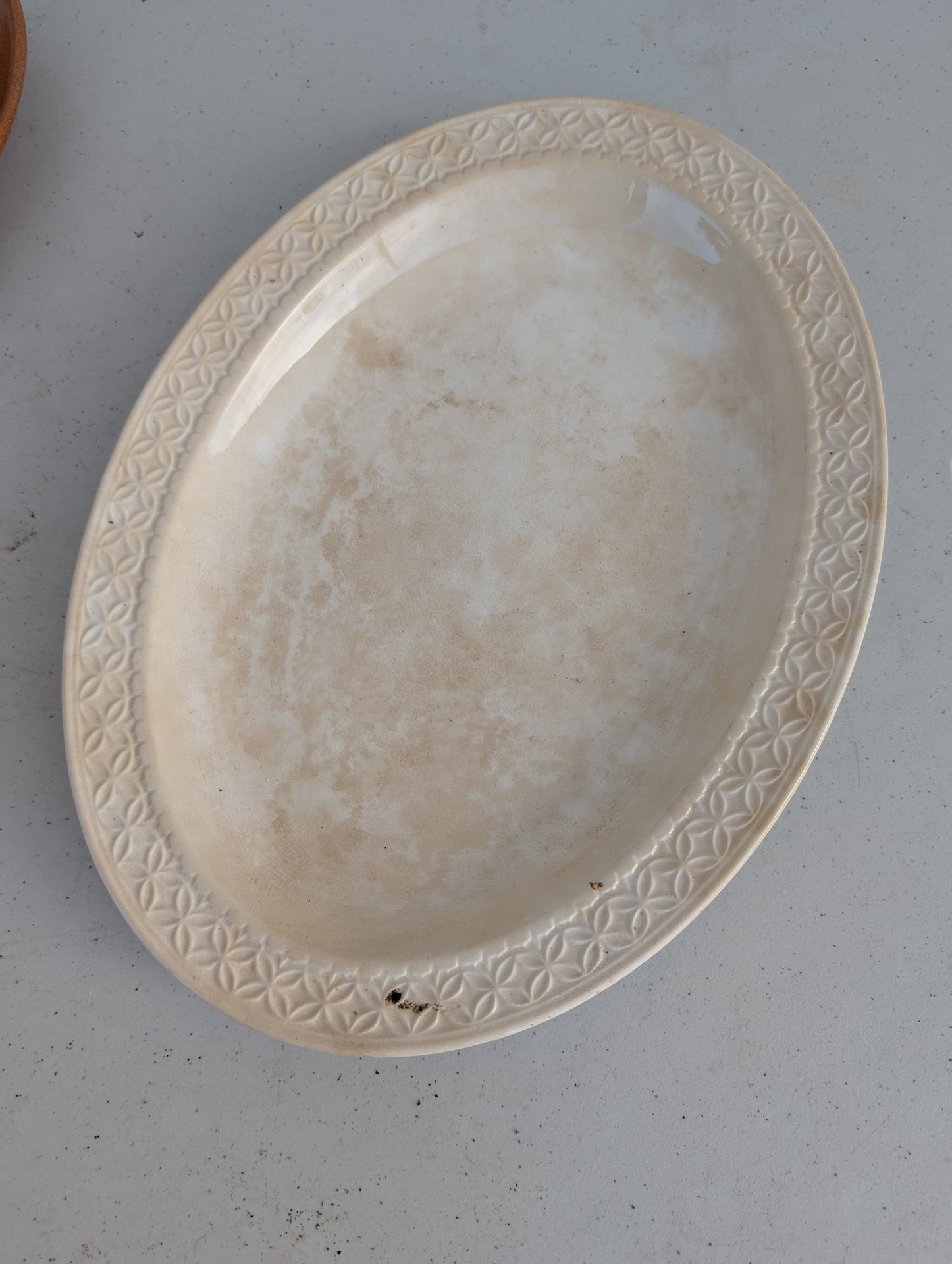 WS George serving platter