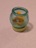 Jim Bob the Killer Goldfish in Bowl Vintage Earthworm  1995 Taco Bell(Action Figure, SciFi/Fantasy, Collectable, Vintage, Loose, Missing Parts/pieces, Incomplete)