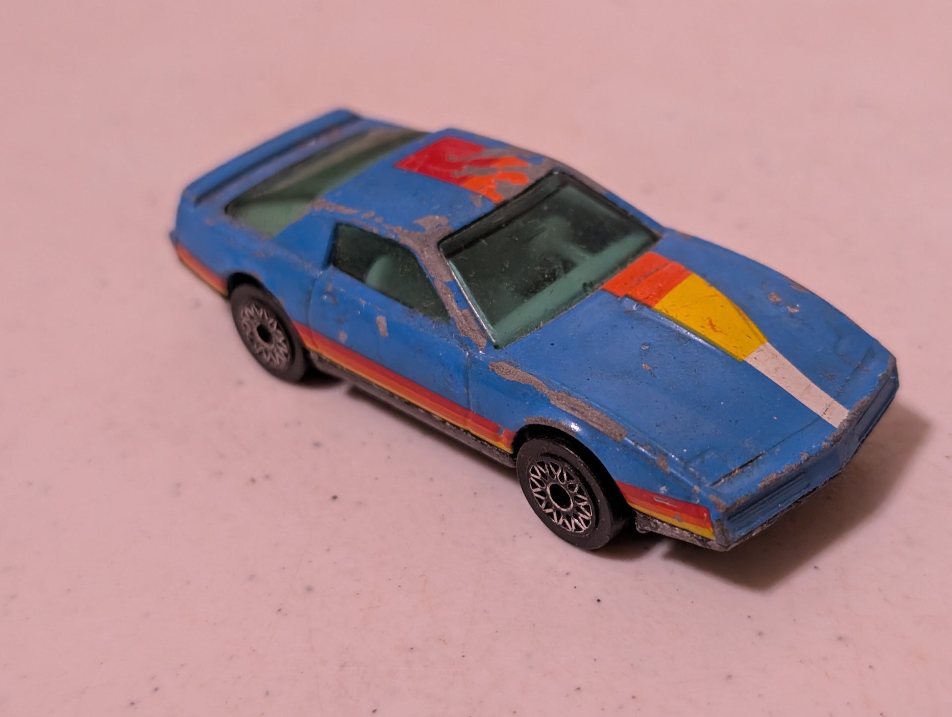 Pontiac Firebird Matchbox Superfast No. MB12, '82  (Vehicle, SciFi/Fantasy, Collectable, Vintage, Loose, Missing Parts/pieces, Incomplete)