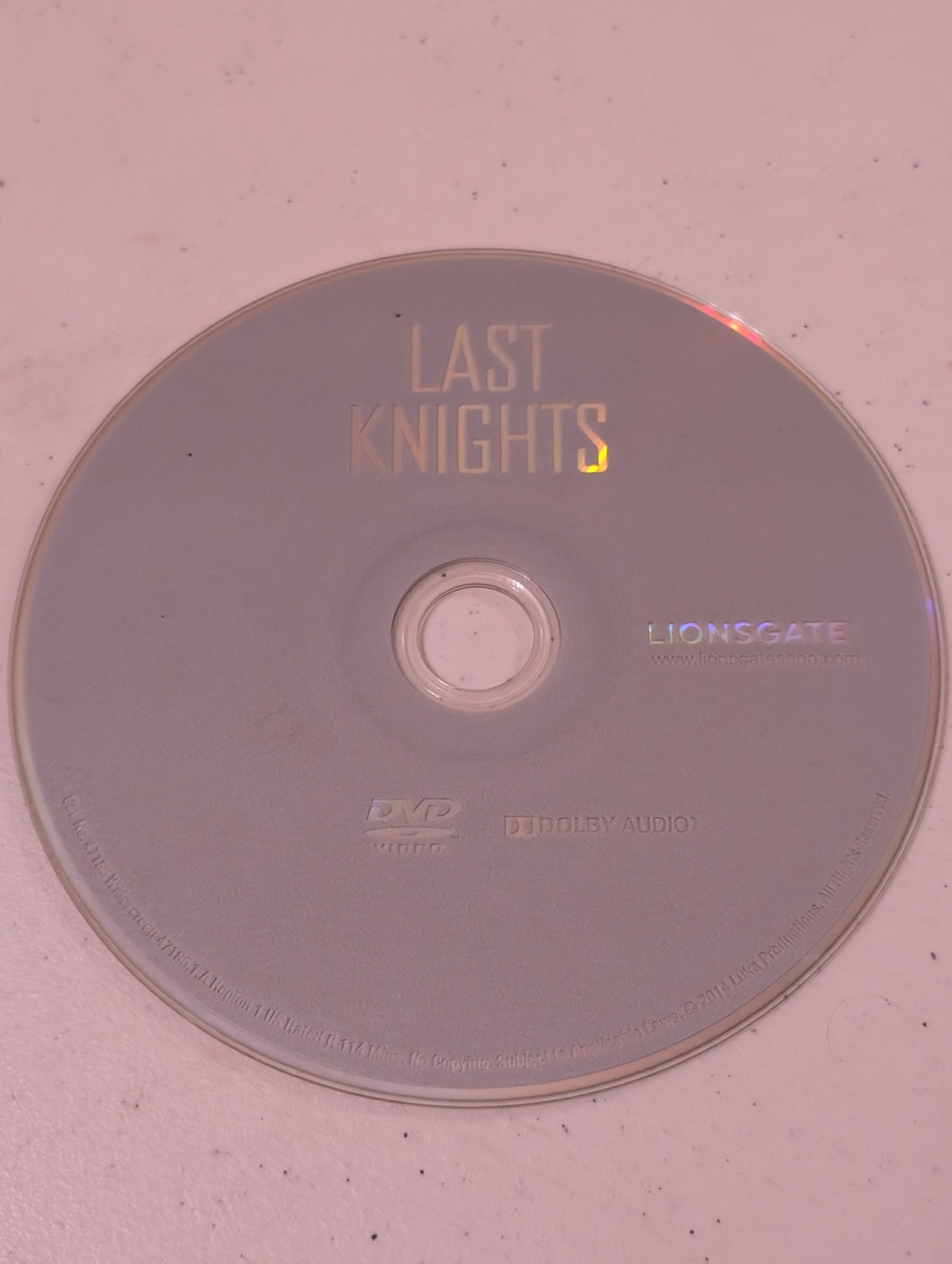 The Last Knights (DVD, 2015) Morgan Freeman, Clive Owen(movie, DVD, DVD only)