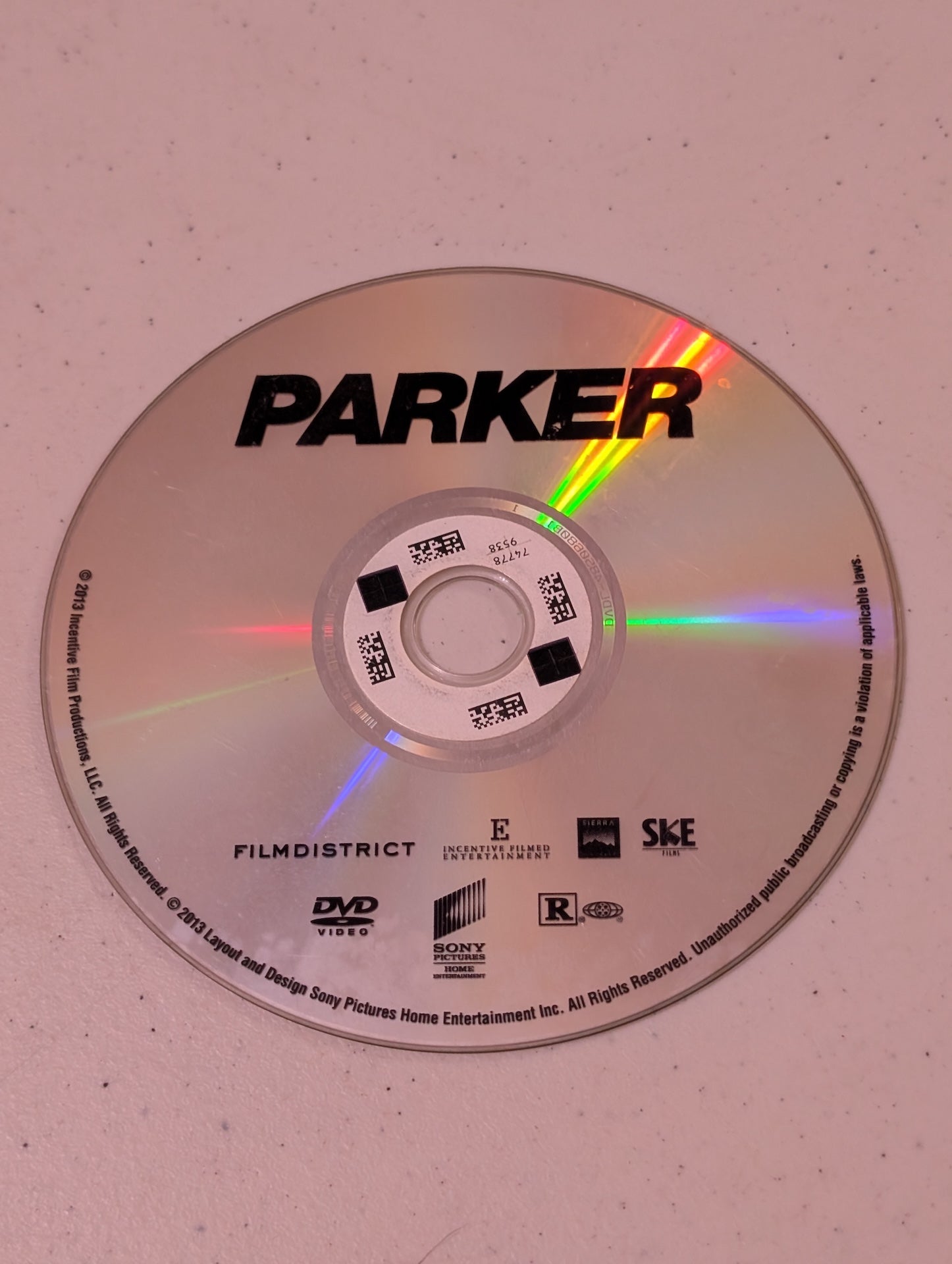 Parker (DVD, 2013) â€“ Jason Statham, Jennifer Lopez â€“ Action Thriller(movie, DVD, DVD only)