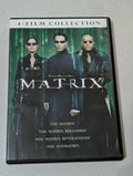 The Matrix / Reloaded / Revolutions / Animatrix (DVD 4-Film) WB Keanu Revees (movie, DVD)