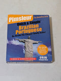 Pimsleur - Quick & Simple Brazilian Portuguese (Educational, 4-CD Set, 2000)
