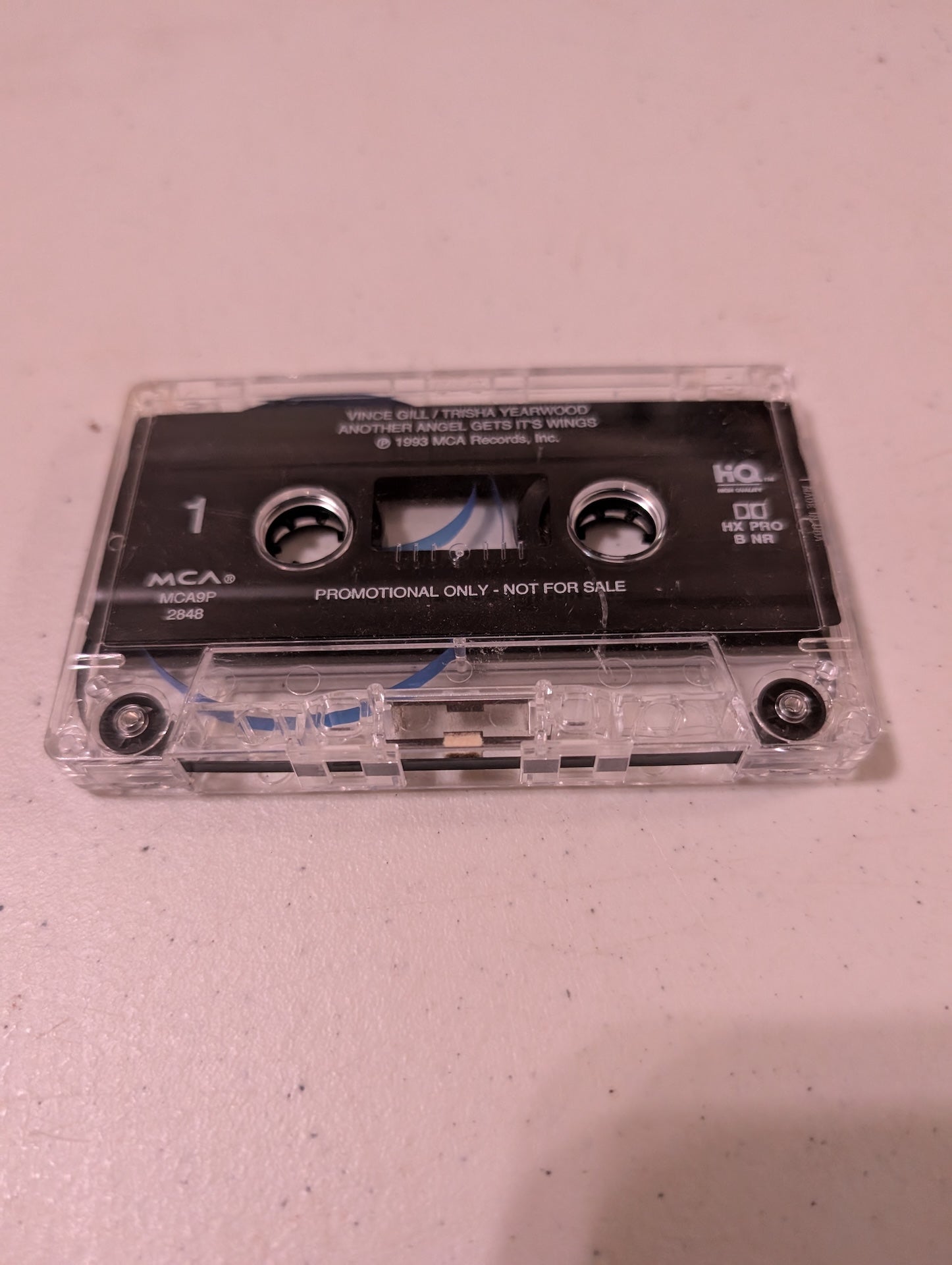 Vince Gill and Trisha Yearwood - Another Angel Gets Its Wings cassette only cassette single(cassette, tape, album, music, vintage, OOP)