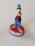 Goofy Walt Disney - Maxi Puppet Push Up 1975 Hong Kong - damaged (vintage, collectable, nostalgia, toy)