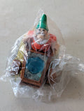 Snow White & the Seven Dwarfs Doc pushing cart  1992 McDonald's Happy Meal Toy (vintage, collectable, nostalgia, toy)