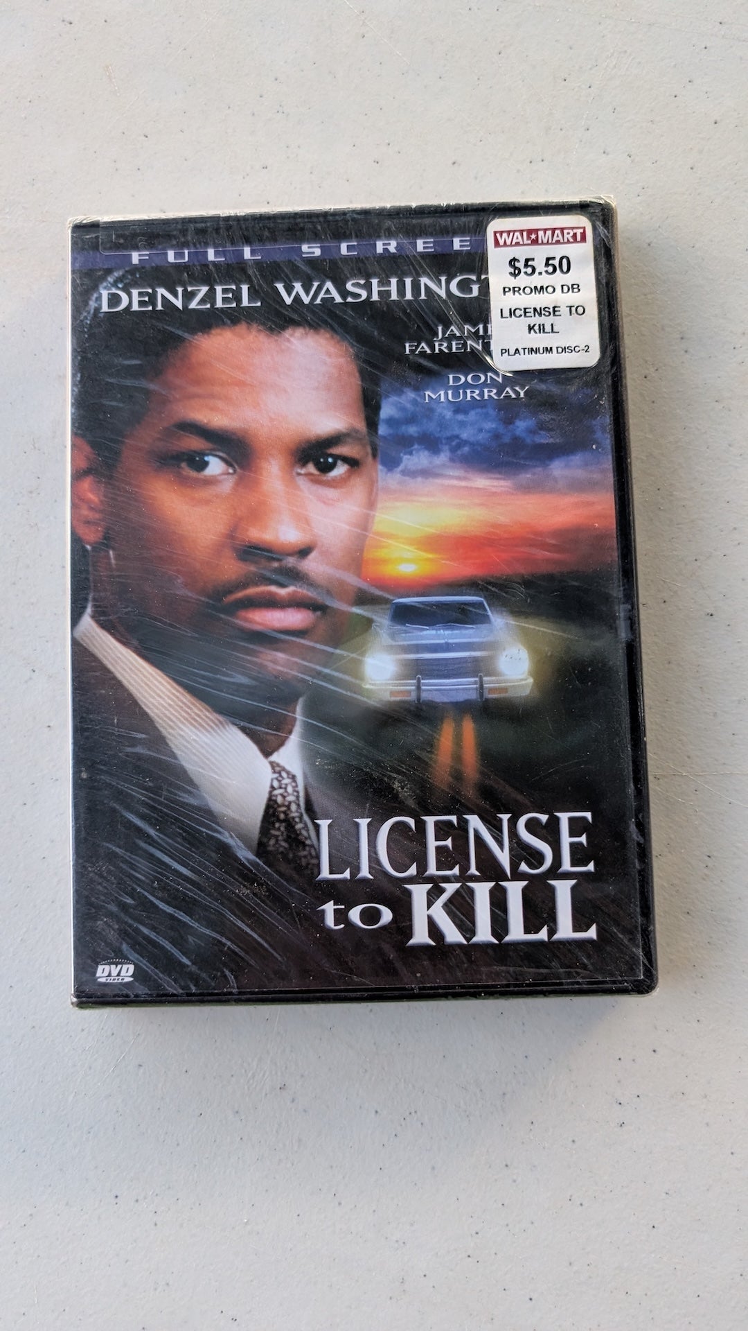 License to Kill (DVD, 2007) Denzel Washington James Farentino Don Murray