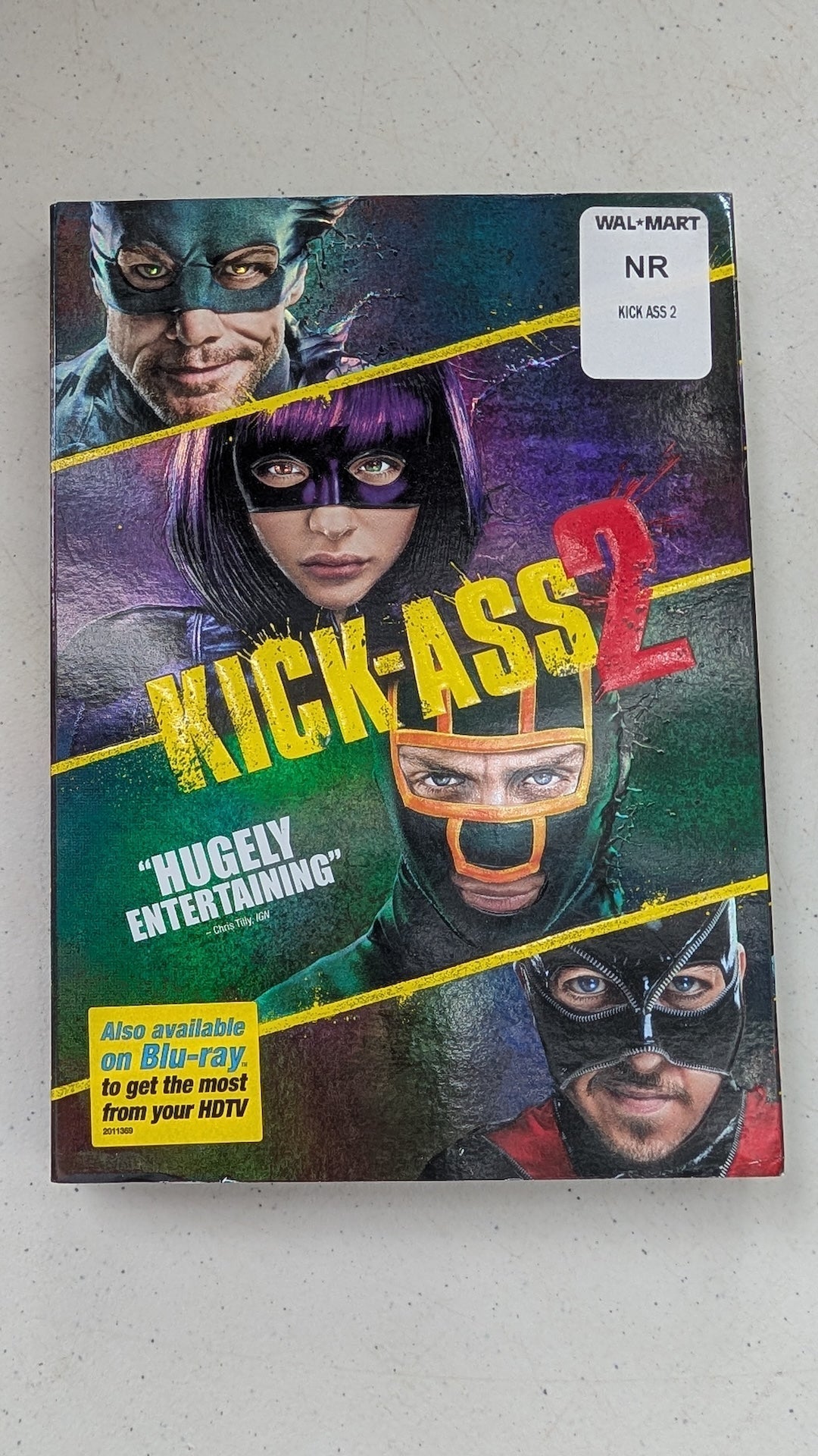 Kick-Ass 2 (DVD, 2013, R) Aaron Taylor-Johnson, ChloÃƒÂ« Grace Moretz, Jim Carrey